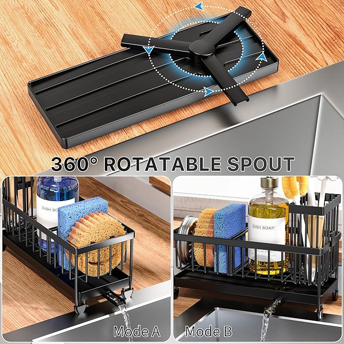 Kitchen’s Point Sponge Holder for Kitchen Sink